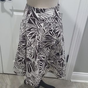 Box pleat skirt